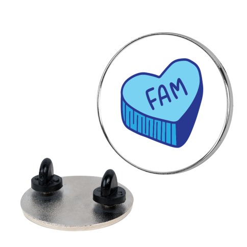 Fam Conversation Heart Pin