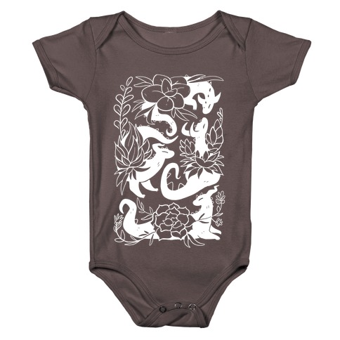 Succulent Dragons Baby One-Piece