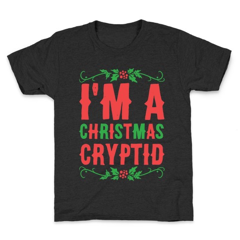 I'm a Christmas Cryptid Kids T-Shirt
