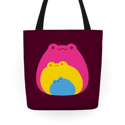 Frogs In Frogs In Frogs Pansexual Pride Tote