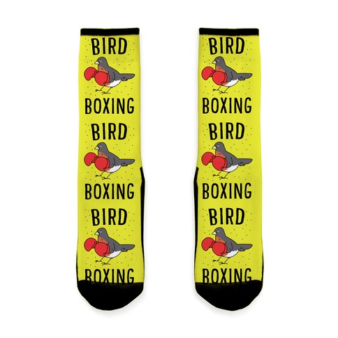 Bird Boxing Sock