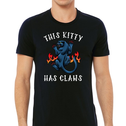 Claws t shirt on sale cat