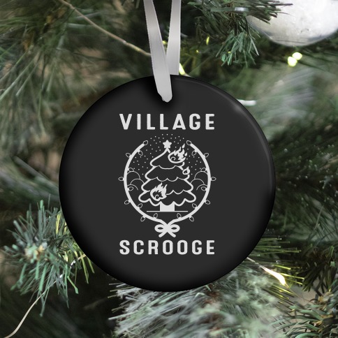 Village Scrooge Ornament