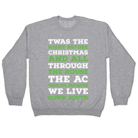 Twas The Night Before Christmas Pullover