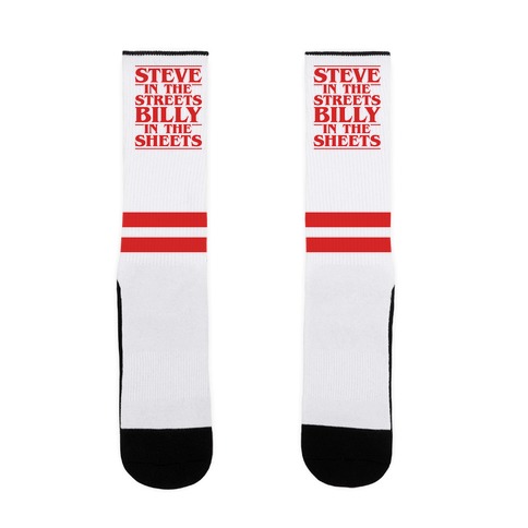 Steve In The Streets Billy In The Sheets Parody Sock