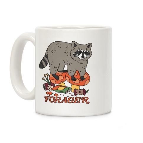 Forager Raccoon Coffee Mug