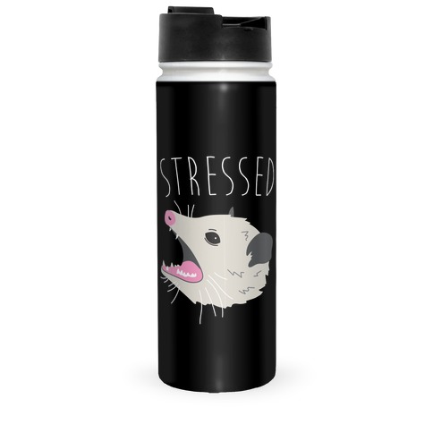 Stressed Opossum Travel Mug