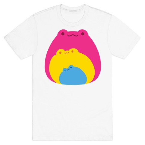 Frogs In Frogs In Frogs Pansexual Pride T-Shirt