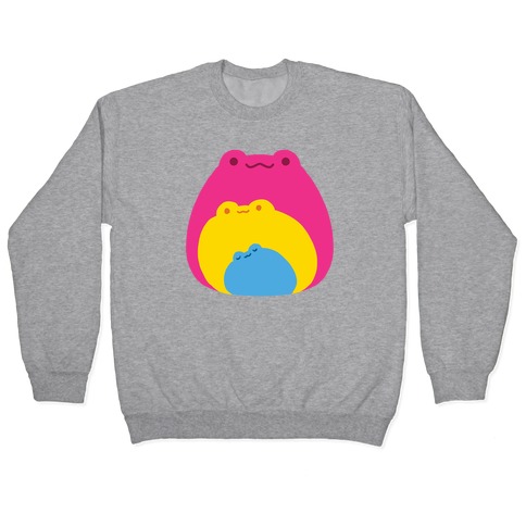 Frogs In Frogs In Frogs Pansexual Pride Pullover