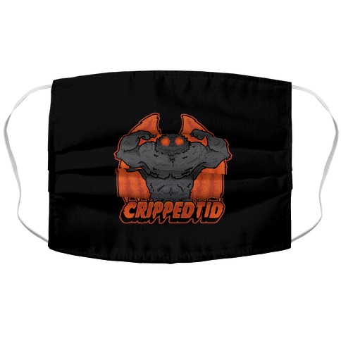 C-RIPPED-tid (Ripped Cryptid) Accordion Face Mask