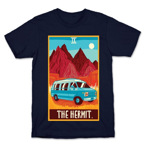The Hermit Van Life Tarot T-Shirt