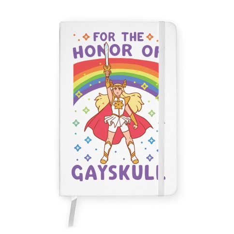 For the Honor of Gayskull Notebook