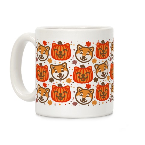 Shiba Inu Pumpkins Coffee Mug