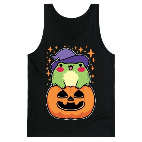 Cute Halloween Frog Tank Top
