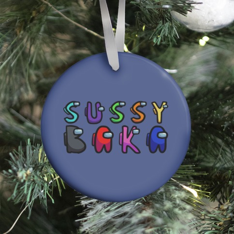 Sussy Baka (Among Us Parody) Ornament