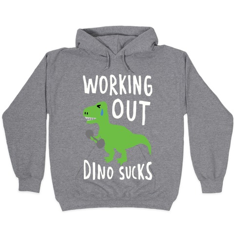 dinosaur hooded sweatshirt