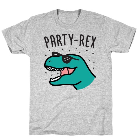 Party-Rex Dinosaur T-Shirt