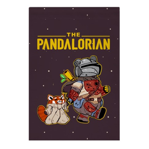 The Pandalorian Garden Flag