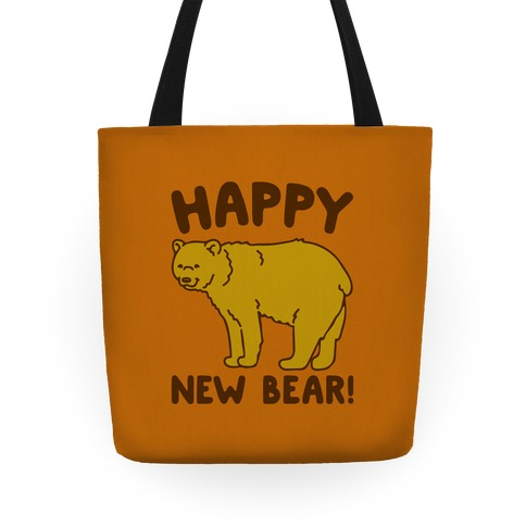 Happy New Bear Tote
