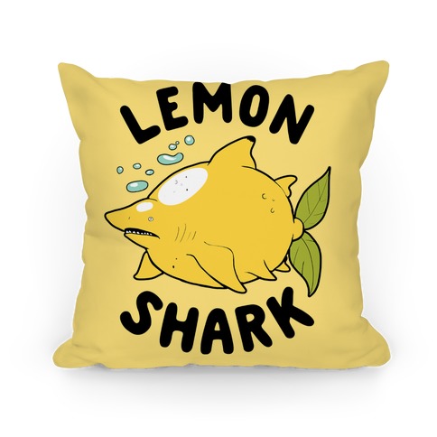Lemon Shark Pillow