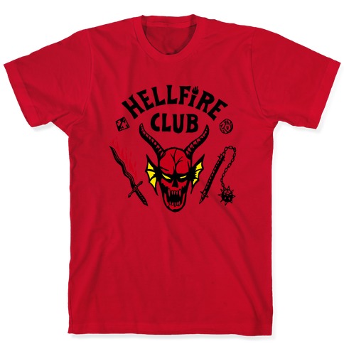 Hellfire D&D Club Die Cut Sticker, LookHUMAN