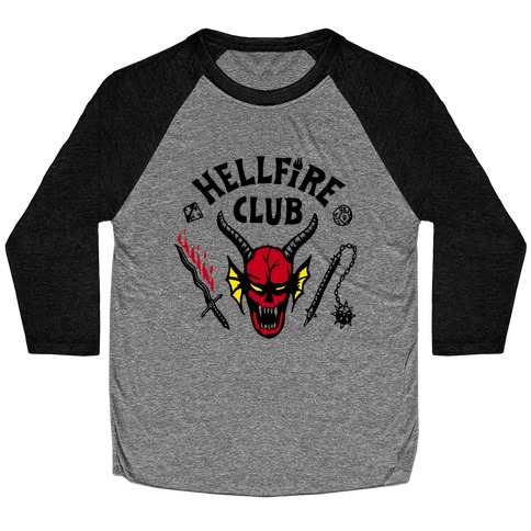 Hellfire D&D Club Baseball Tee