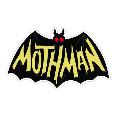 Mothman '66 Die Cut Sticker