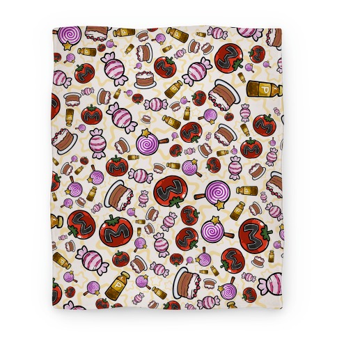 Kirby Munchies Pattern Blanket