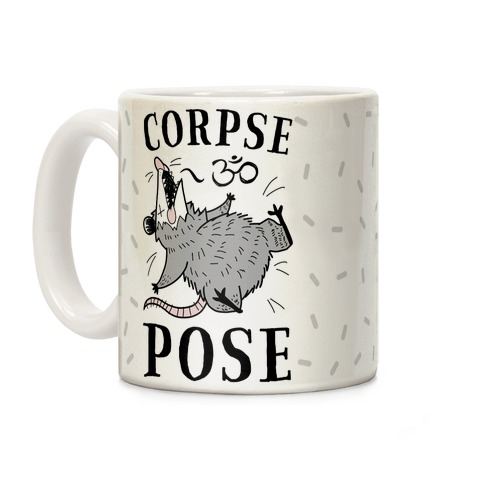 Corpse Pose Coffee Mug
