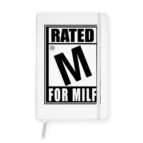 Rated M For Milf Parody Notebook