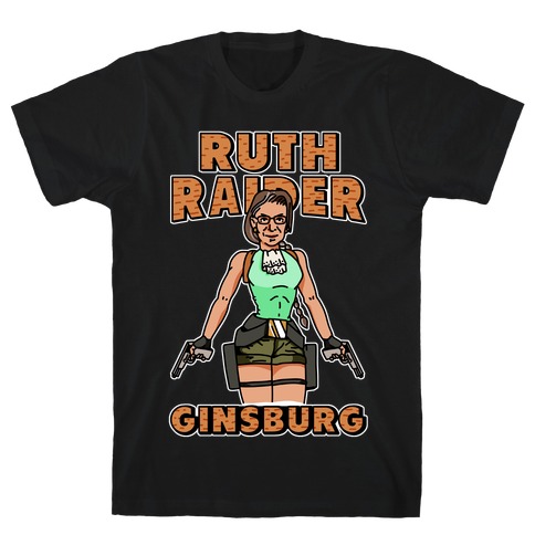Ruth Raider Ginsburg Parody T-Shirt