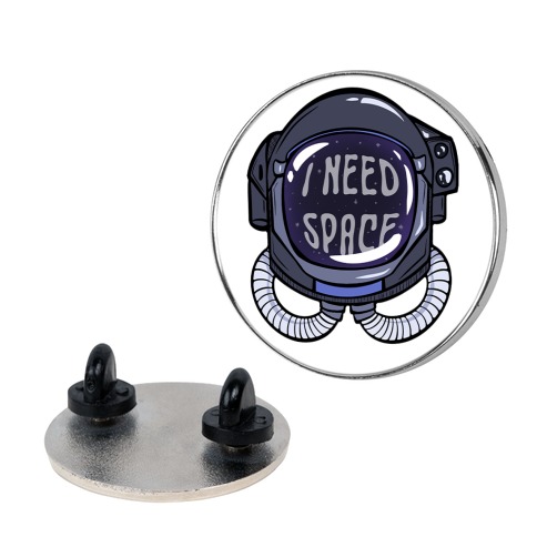 I Need Space Astro Head Pin