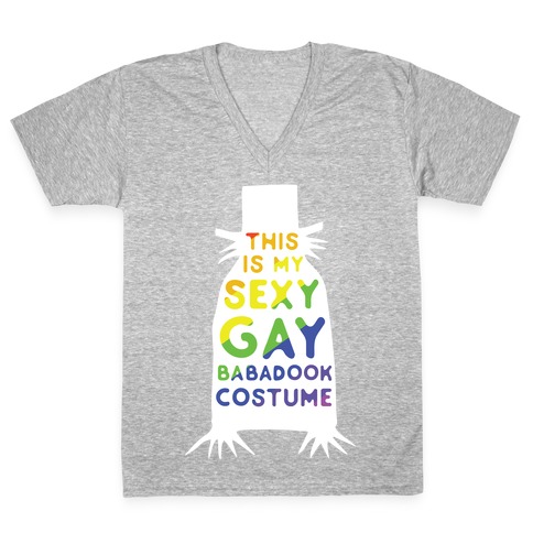 This is my Sexy Gay Babadook V-Neck Tee Shirt