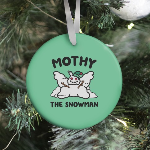 Mothy the Snowman Ornament