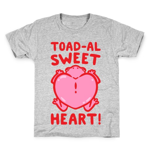 Toad-al Sweet Heart Kids T-Shirt