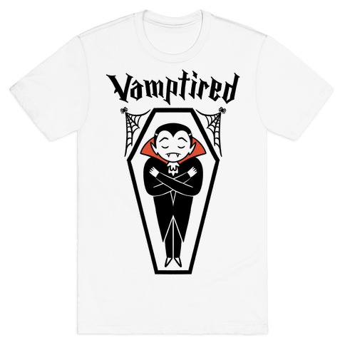 Vamptired Tired Vampire T-Shirt