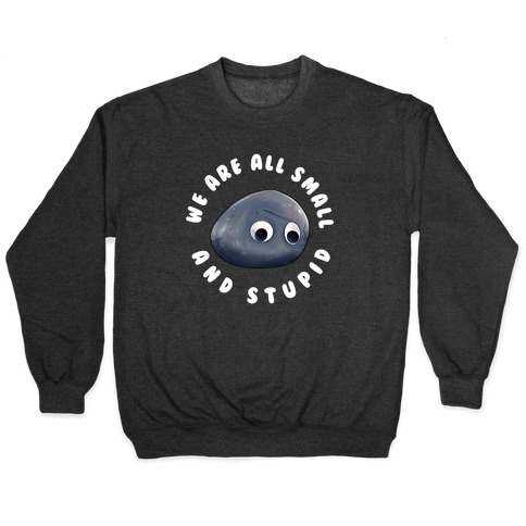 We're All Small And Stupid Pullover