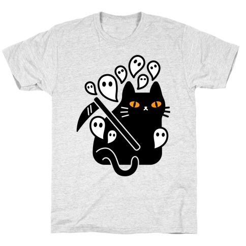 Nine Lives Reaper Cat T-Shirt
