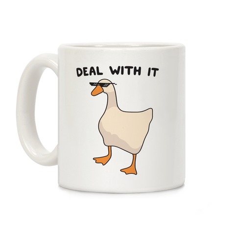 Deal With It (Goose) Coffee Mug