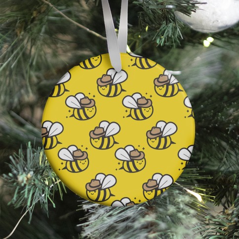 Beehaw Cowboy Bee Ornament