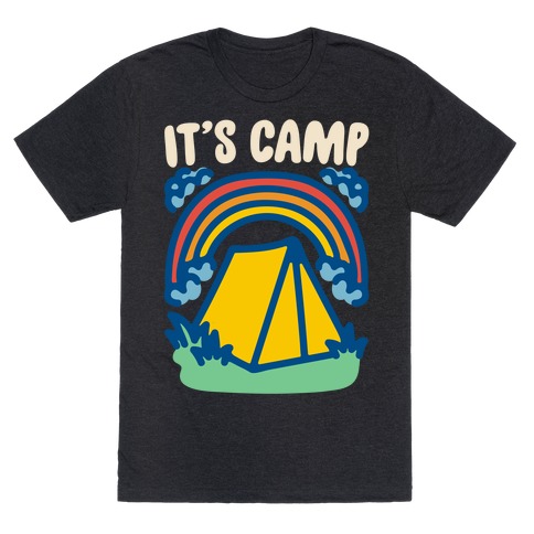 It's Camp White Print T-Shirt