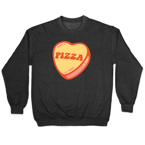 Pizza Candy Heart Pullover