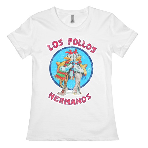 Los Pollos Hermanos (Vintage Shirt) Womens T-Shirt