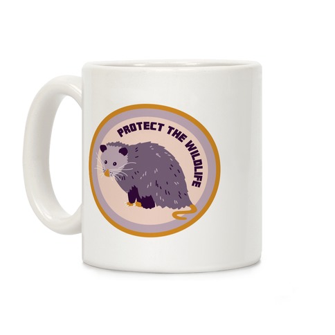 Protect the Wildlife (Opossum) Coffee Mug
