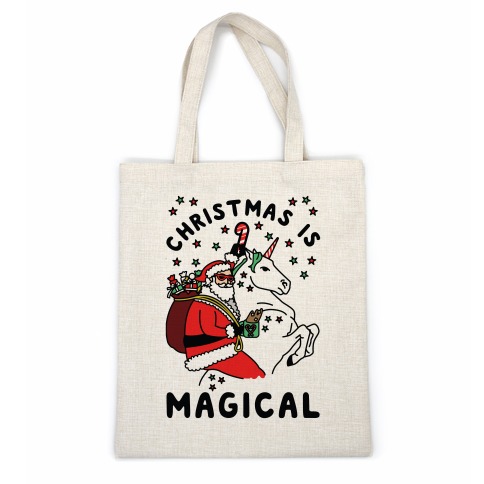 CHRISTMAS IS MAGICAL  Casual Tote