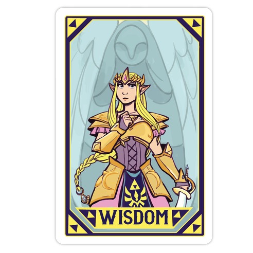 Wisdom - Zelda Die Cut Sticker