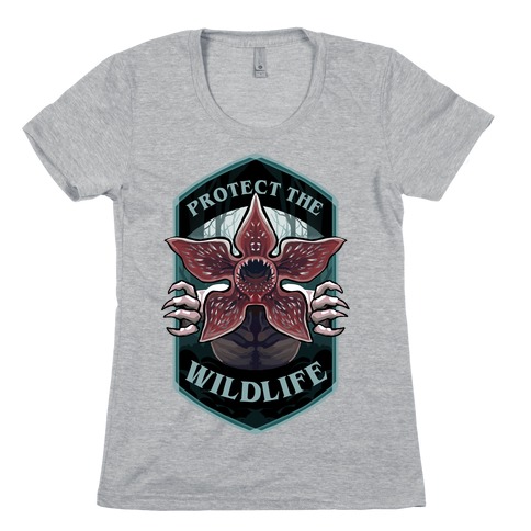 Protect The Wildlife Demogorgon Womens T-Shirt