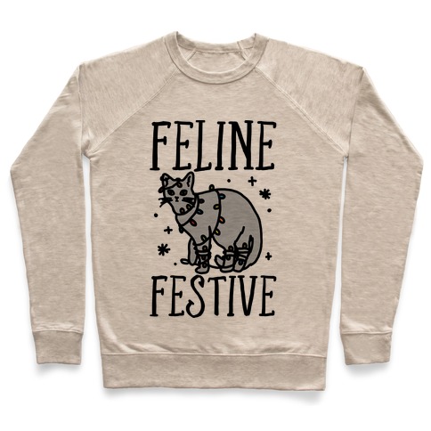 Feline Festive Pullover