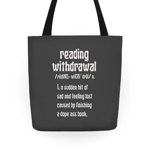 Reading Withdrawal Definition Tote