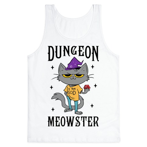 Dungeon Meowster Tank Top